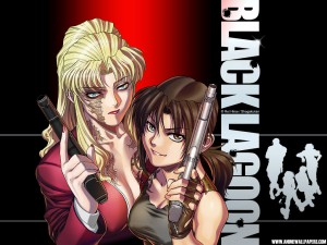 Two of the bad-ass ladies of Black Lagoon