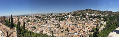 Panorama from the Alcazaba